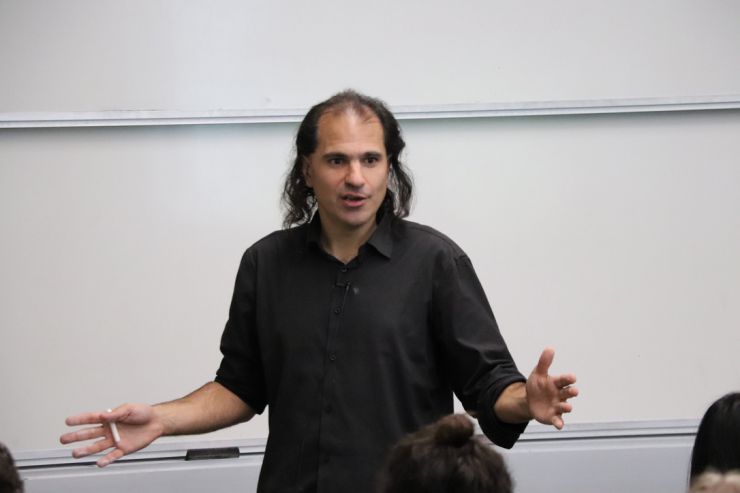 Last day we had series of lectures by Nima Arkani-Hamed